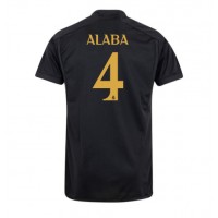 Camisa de Futebol Real Madrid David Alaba #4 Equipamento Alternativo 2023-24 Manga Curta